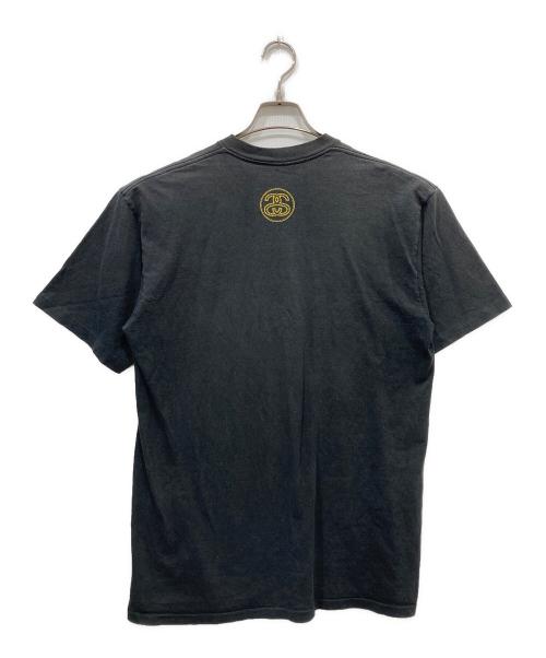 stussy（ステューシー）stussy (ステューシー) プリントTシャツ ブラック サイズ:Lの古着・服飾アイテム