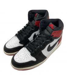 NIKE（ナイキ）の古着「Air Jordan 1 Retro High OG/エアジョーダン1 レトロ ハイ OG」｜ホワイト×レッド