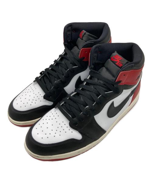 NIKE（ナイキ）NIKE (ナイキ) Air Jordan 1 Retro High OG/エアジョーダン1 レトロ ハイ OG ホワイト×レッド サイズ:30の古着・服飾アイテム