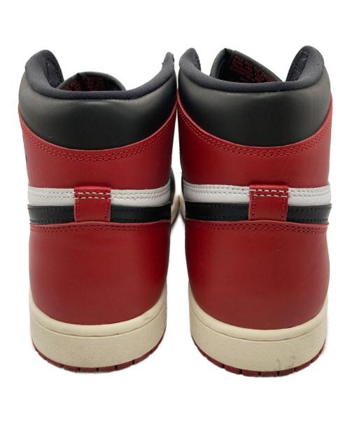 NIKE（ナイキ）NIKE (ナイキ) Air Jordan 1 Retro High OG/エアジョーダン1 レトロ ハイ OG ホワイト×レッド サイズ:30の古着・服飾アイテム