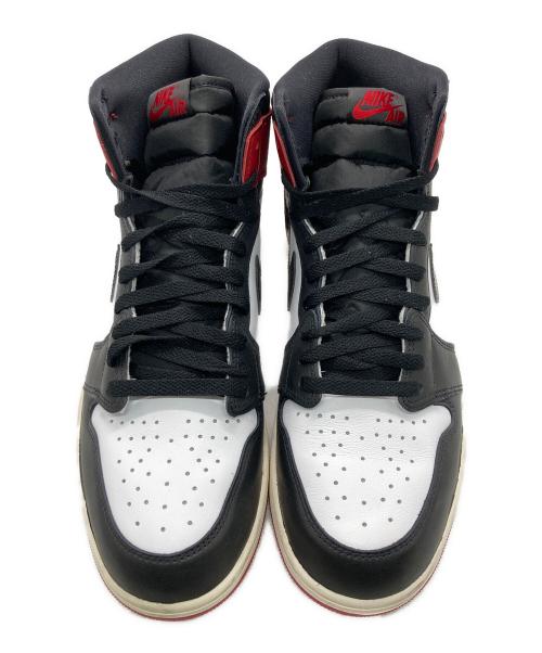 NIKE（ナイキ）NIKE (ナイキ) Air Jordan 1 Retro High OG/エアジョーダン1 レトロ ハイ OG ホワイト×レッド サイズ:30の古着・服飾アイテム