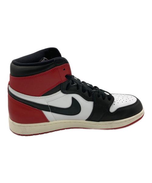 NIKE（ナイキ）NIKE (ナイキ) Air Jordan 1 Retro High OG/エアジョーダン1 レトロ ハイ OG ホワイト×レッド サイズ:30の古着・服飾アイテム
