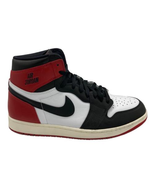 NIKE（ナイキ）NIKE (ナイキ) Air Jordan 1 Retro High OG/エアジョーダン1 レトロ ハイ OG ホワイト×レッド サイズ:30の古着・服飾アイテム