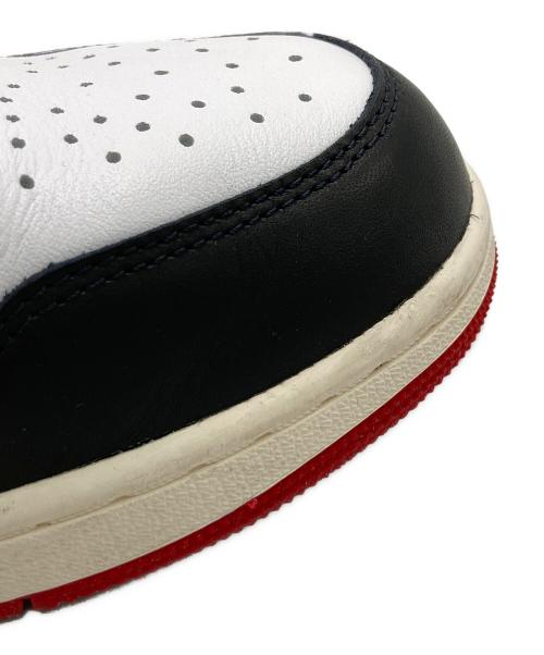 NIKE（ナイキ）NIKE (ナイキ) Air Jordan 1 Retro High OG/エアジョーダン1 レトロ ハイ OG ホワイト×レッド サイズ:30の古着・服飾アイテム