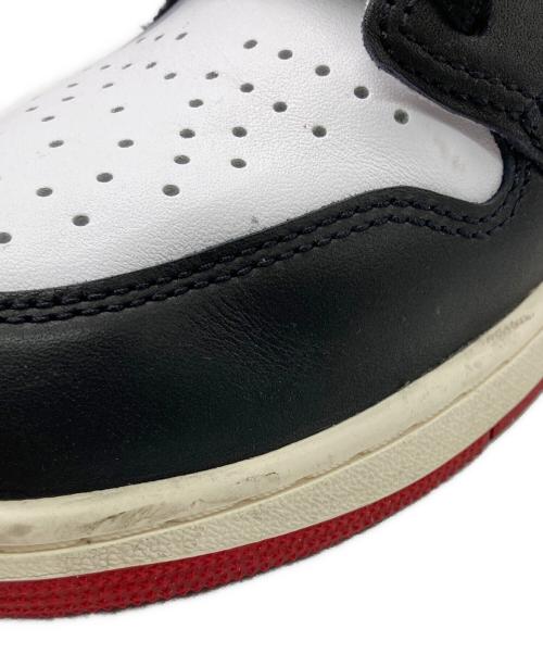 NIKE（ナイキ）NIKE (ナイキ) Air Jordan 1 Retro High OG/エアジョーダン1 レトロ ハイ OG ホワイト×レッド サイズ:30の古着・服飾アイテム