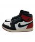 NIKE (ナイキ) Air Jordan 1 Retro High OG/エアジョーダン1 レトロ ハイ OG ホワイト×レッド サイズ:30：13000円