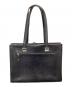 Jean Paul GAULTIER (ジャンポールゴルチェ) 型押しトートバッグ ブラック：15000円