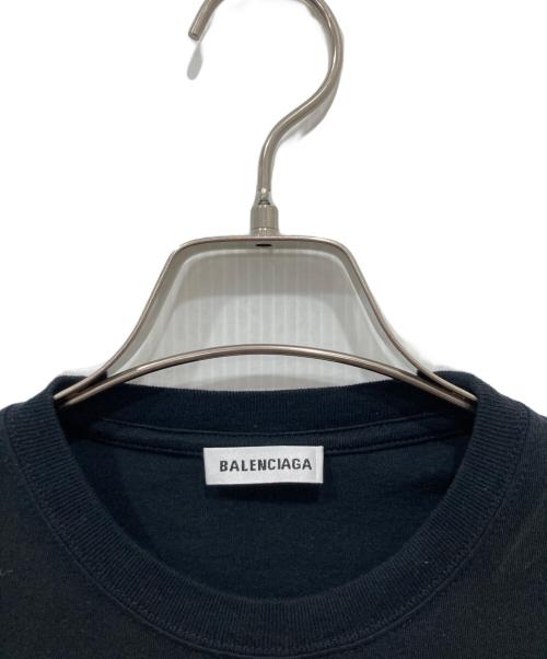 BALENCIAGA（バレンシアガ）BALENCIAGA (バレンシアガ) プリントTシャツ ブラック サイズ:Sの古着・服飾アイテム