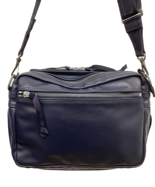 LUGGAGE LABEL（ラゲッジ レーベル）LUGGAGE LABEL (ラゲッジ レーベル) LINER ショルダーバッグ ネイビーの古着・服飾アイテム
