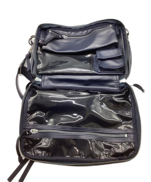 LUGGAGE LABEL（ラゲッジ レーベル）LUGGAGE LABEL (ラゲッジ レーベル) LINER ショルダーバッグ ネイビーの古着・服飾アイテム