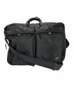 PORTERポーター）の古着「TANKER 3WAY BRIEFCASE」｜ブラック