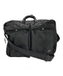 PORTER（ポーター）の古着「TANKER 3WAY BRIEFCASE」｜ブラック