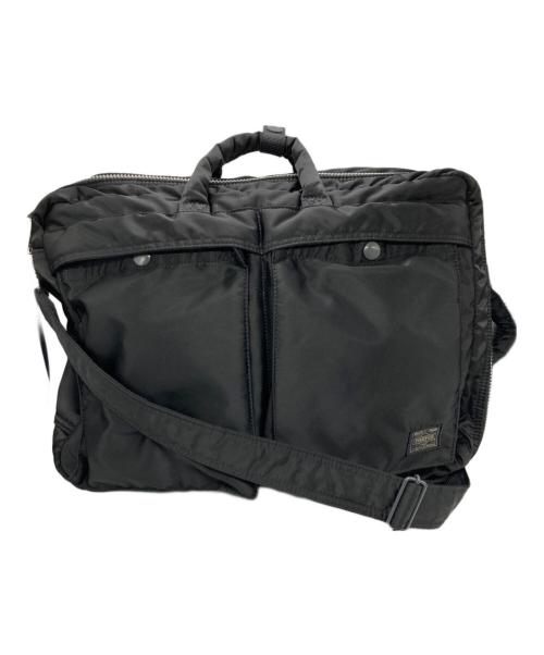 PORTER（ポーター）PORTER (ポーター) TANKER 3WAY BRIEFCASE ブラックの古着・服飾アイテム