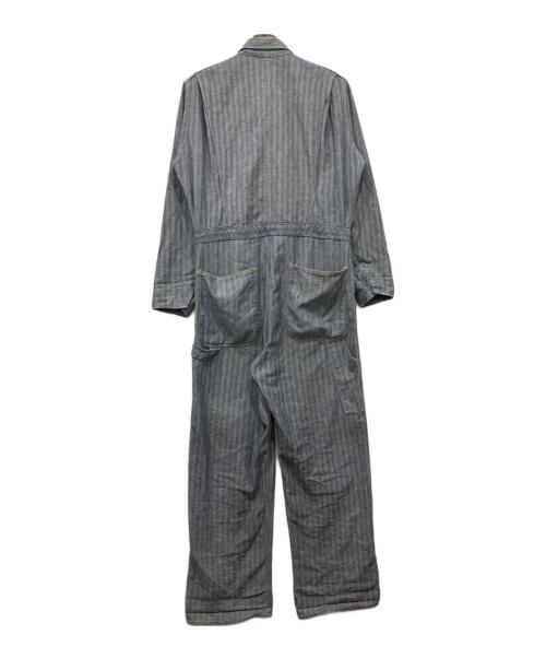 USED（ユーズド）USED (ユーズド) ヘリンボーンオーバーオール インディゴ サイズ:不明の古着・服飾アイテム