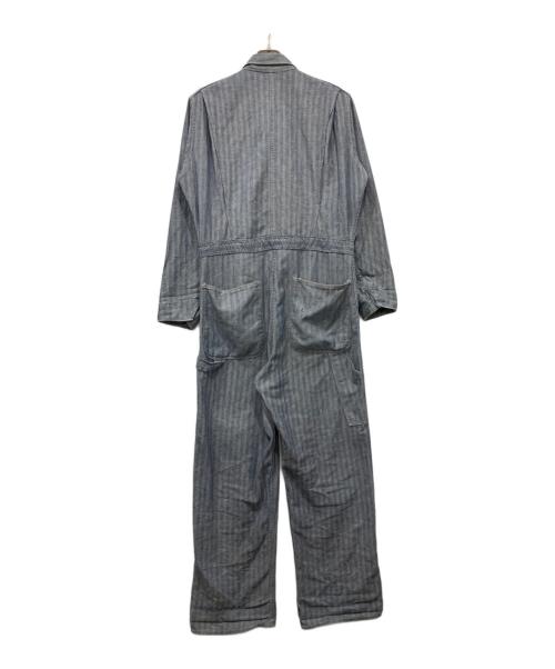 USED（ユーズド）USED (ユーズド) ヘリンボーンオーバーオール インディゴ サイズ:不明の古着・服飾アイテム