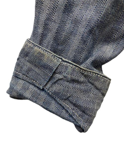 USED（ユーズド）USED (ユーズド) ヘリンボーンオーバーオール インディゴ サイズ:不明の古着・服飾アイテム