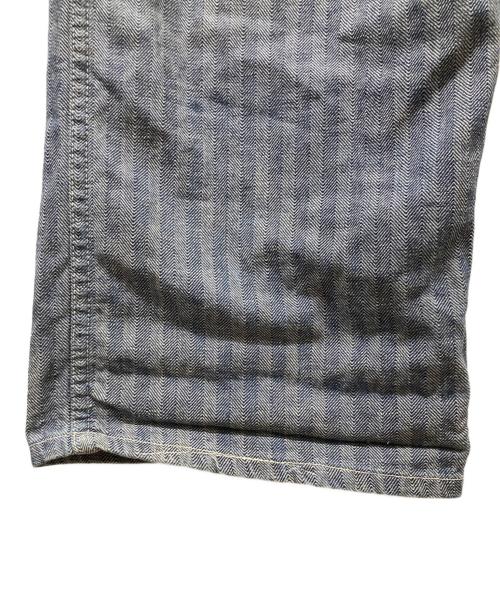 USED（ユーズド）USED (ユーズド) ヘリンボーンオーバーオール インディゴ サイズ:不明の古着・服飾アイテム
