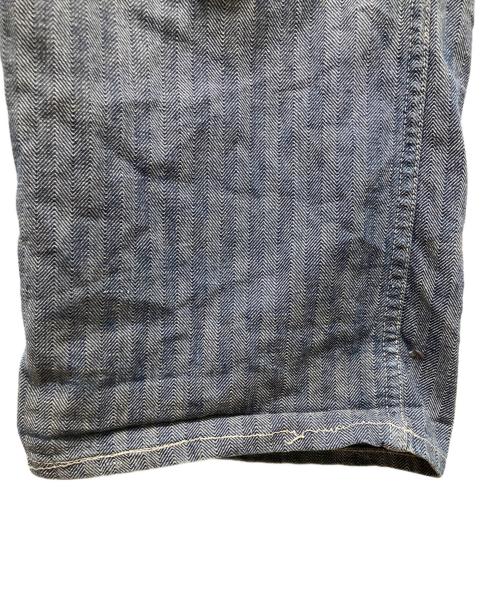 USED（ユーズド）USED (ユーズド) ヘリンボーンオーバーオール インディゴ サイズ:不明の古着・服飾アイテム