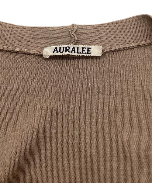 AURALEE（オーラリー）AURALEE (オーラリー) ロングカーディガン ブラウン サイズ:1の古着・服飾アイテム
