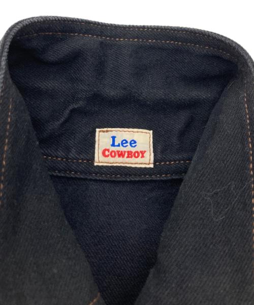 LEE（リー）LEE (リー) nano・universe (ナノ・ユニバース) COW BOY JACKET ブラック サイズ:Sの古着・服飾アイテム