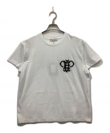 Emilio Pucci（エミリオ プッチ）の古着「刺繍Tシャツ」｜ホワイト