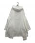 mizuiro-ind (ミズイロインド) gather hooded CT ホワイト サイズ:Free：7000円
