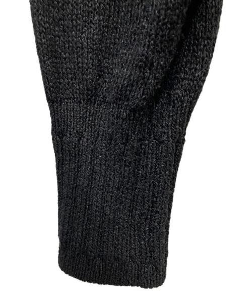 Spick and Span（スピック＆スパン）Spick and Span (スピック＆スパン) レーヨンペーパーヤーンVネックカーディガン ブラック サイズ:FREEの古着・服飾アイテム