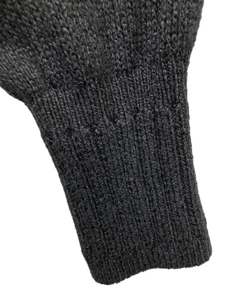 Spick and Span（スピック＆スパン）Spick and Span (スピック＆スパン) レーヨンペーパーヤーンVネックカーディガン ブラック サイズ:FREEの古着・服飾アイテム