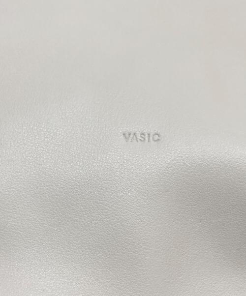 VASIC（ヴァジック）VASIC (ヴァジック) WELLS巾着トートバッグ アイボリーの古着・服飾アイテム