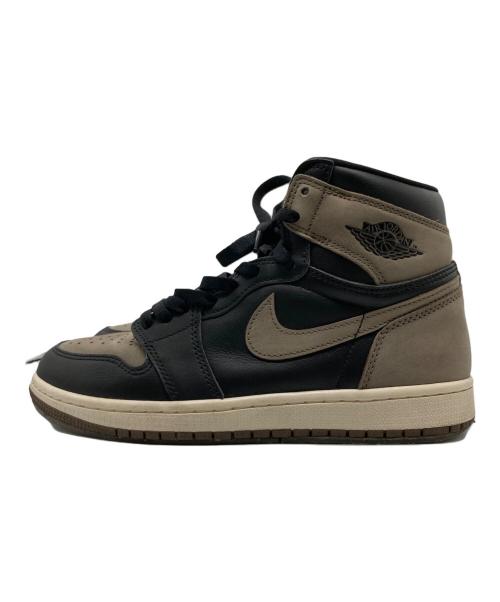 NIKE（ナイキ）NIKE (ナイキ) Air Jordan 1 Retro High OG ブラック×グレー サイズ:26ｃｍの古着・服飾アイテム