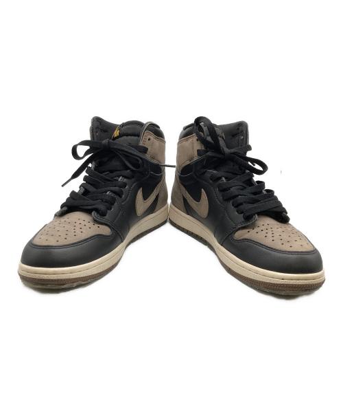 NIKE（ナイキ）NIKE (ナイキ) Air Jordan 1 Retro High OG ブラック×グレー サイズ:26ｃｍの古着・服飾アイテム