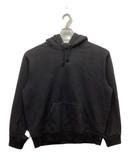 SUPREME（シュプリーム）SUPREME (シュプリーム) Cropped Panels Hooded Sweatshirt　22SS ブラック サイズ:Mの古着・服飾アイテム