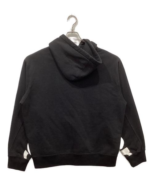 SUPREME（シュプリーム）SUPREME (シュプリーム) Cropped Panels Hooded Sweatshirt　22SS ブラック サイズ:Mの古着・服飾アイテム