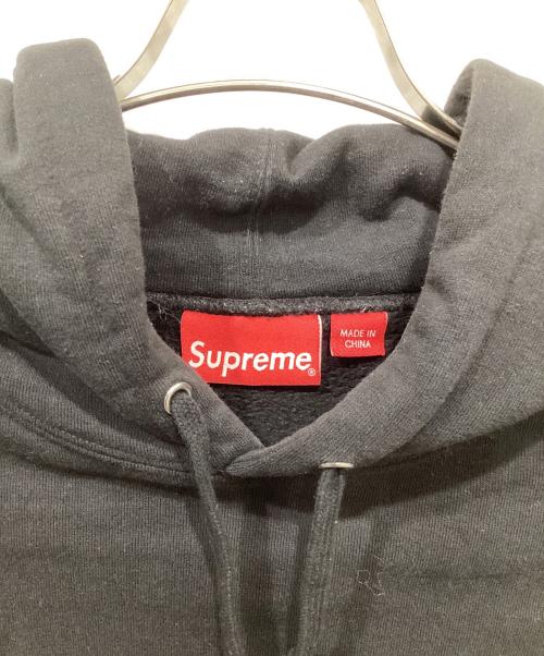 SUPREME（シュプリーム）SUPREME (シュプリーム) Cropped Panels Hooded Sweatshirt　22SS ブラック サイズ:Mの古着・服飾アイテム