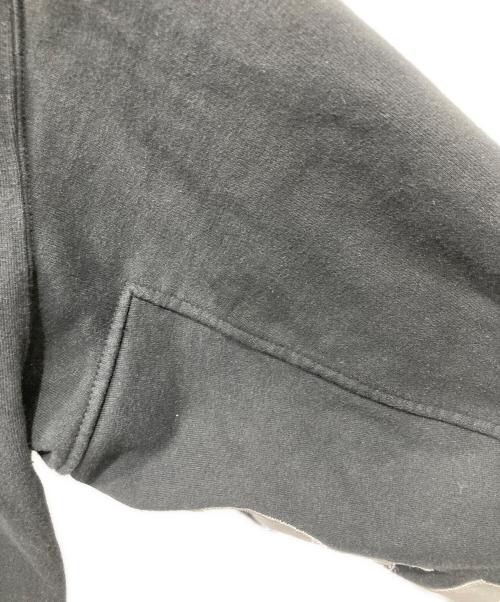 SUPREME（シュプリーム）SUPREME (シュプリーム) Cropped Panels Hooded Sweatshirt　22SS ブラック サイズ:Mの古着・服飾アイテム