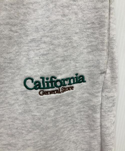 CGS（カリフォルニア ジェネラルストア）CGS (カリフォルニア ジェネラルストア) オーガニックコットン スウェット イージーパンツ グレー サイズ:Mの古着・服飾アイテム