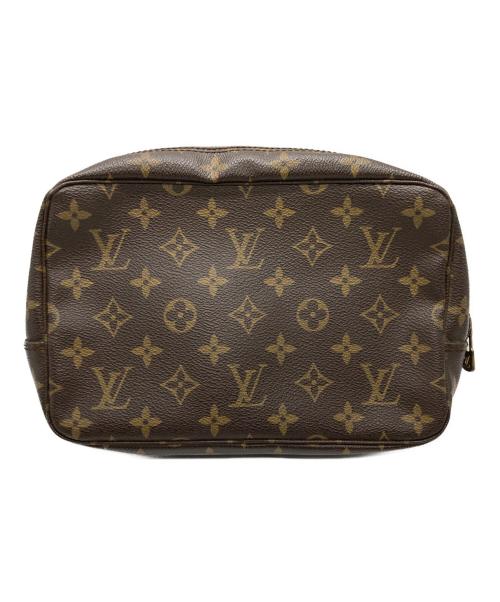 LOUIS VUITTON（ルイ ヴィトン）LOUIS VUITTON (ルイ ヴィトン) コスメポーチ ブラウンの古着・服飾アイテム