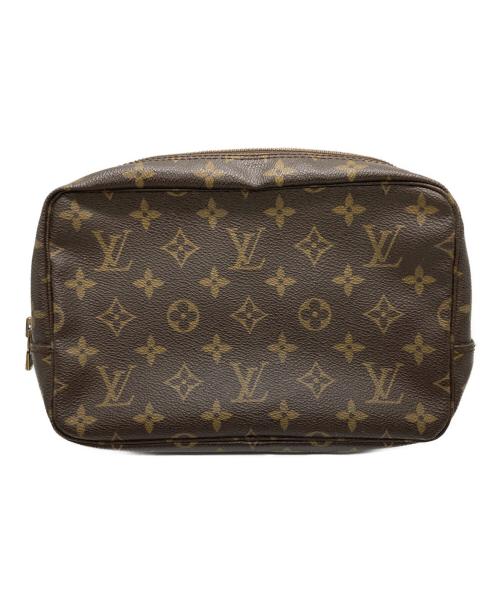 LOUIS VUITTON（ルイ ヴィトン）LOUIS VUITTON (ルイ ヴィトン) コスメポーチ ブラウンの古着・服飾アイテム