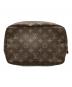 LOUIS VUITTON（ルイ ヴィトン）の古着「コスメポーチ」｜ブラウン