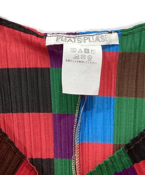 PLEATS PLEASE（プリーツプリーズ）PLEATS PLEASE (プリーツプリーズ) ベスト マルチカラー サイズ:3の古着・服飾アイテム