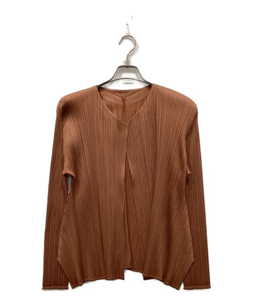 PLEATS PLEASE（プリーツプリーズ）PLEATS PLEASE (プリーツプリーズ) MONTHLY COLORS : MARCH ブラウン サイズ:5の古着・服飾アイテム