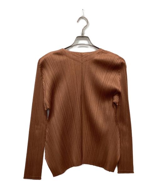 PLEATS PLEASE（プリーツプリーズ）PLEATS PLEASE (プリーツプリーズ) MONTHLY COLORS : MARCH ブラウン サイズ:5の古着・服飾アイテム