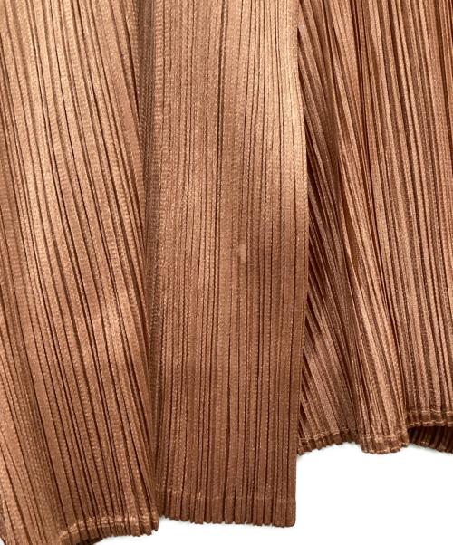 PLEATS PLEASE（プリーツプリーズ）PLEATS PLEASE (プリーツプリーズ) MONTHLY COLORS : MARCH ブラウン サイズ:5の古着・服飾アイテム