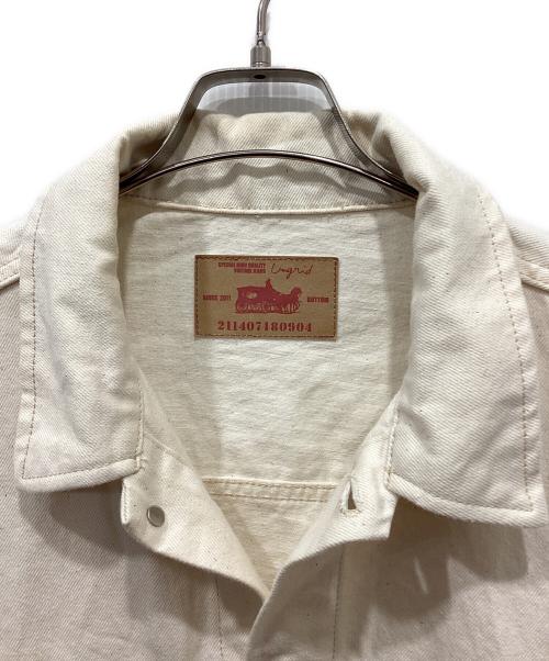 UNGRID（アングリッド）UNGRID (アングリッド) ビッグシルエットデニムジャケット アイボリー サイズ:Freeの古着・服飾アイテム