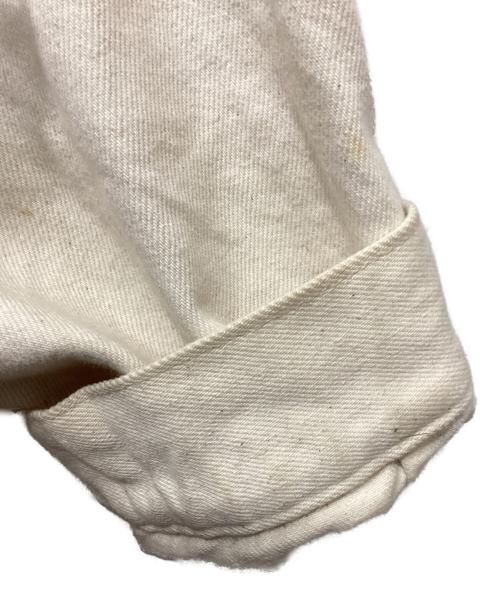 UNGRID（アングリッド）UNGRID (アングリッド) ビッグシルエットデニムジャケット アイボリー サイズ:Freeの古着・服飾アイテム