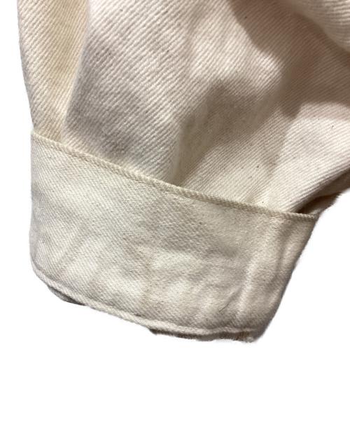 UNGRID（アングリッド）UNGRID (アングリッド) ビッグシルエットデニムジャケット アイボリー サイズ:Freeの古着・服飾アイテム