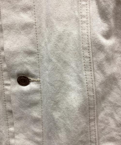 UNGRID（アングリッド）UNGRID (アングリッド) ビッグシルエットデニムジャケット アイボリー サイズ:Freeの古着・服飾アイテム