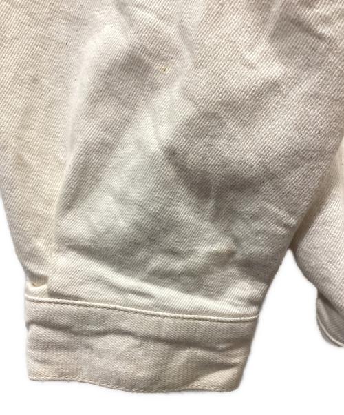 UNGRID（アングリッド）UNGRID (アングリッド) ビッグシルエットデニムジャケット アイボリー サイズ:Freeの古着・服飾アイテム