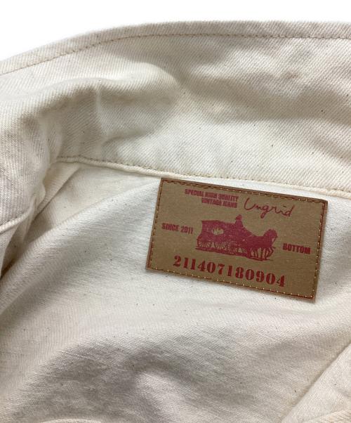 UNGRID（アングリッド）UNGRID (アングリッド) ビッグシルエットデニムジャケット アイボリー サイズ:Freeの古着・服飾アイテム