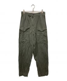 Italian military（イタリアン ミリタリー）の古着「パイロットパンツ」｜オリーブ